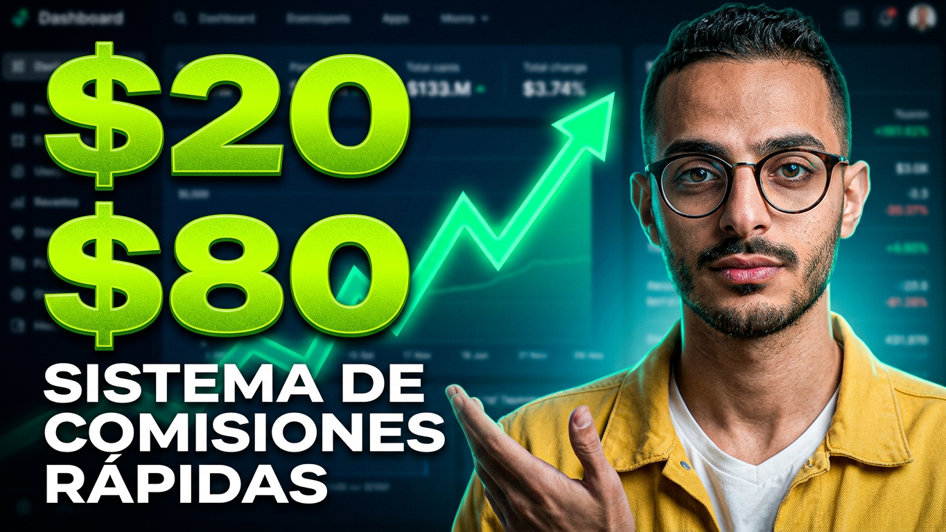 Sistema de Comisiones Rápidas: de 20 a 80 dólares por comisión