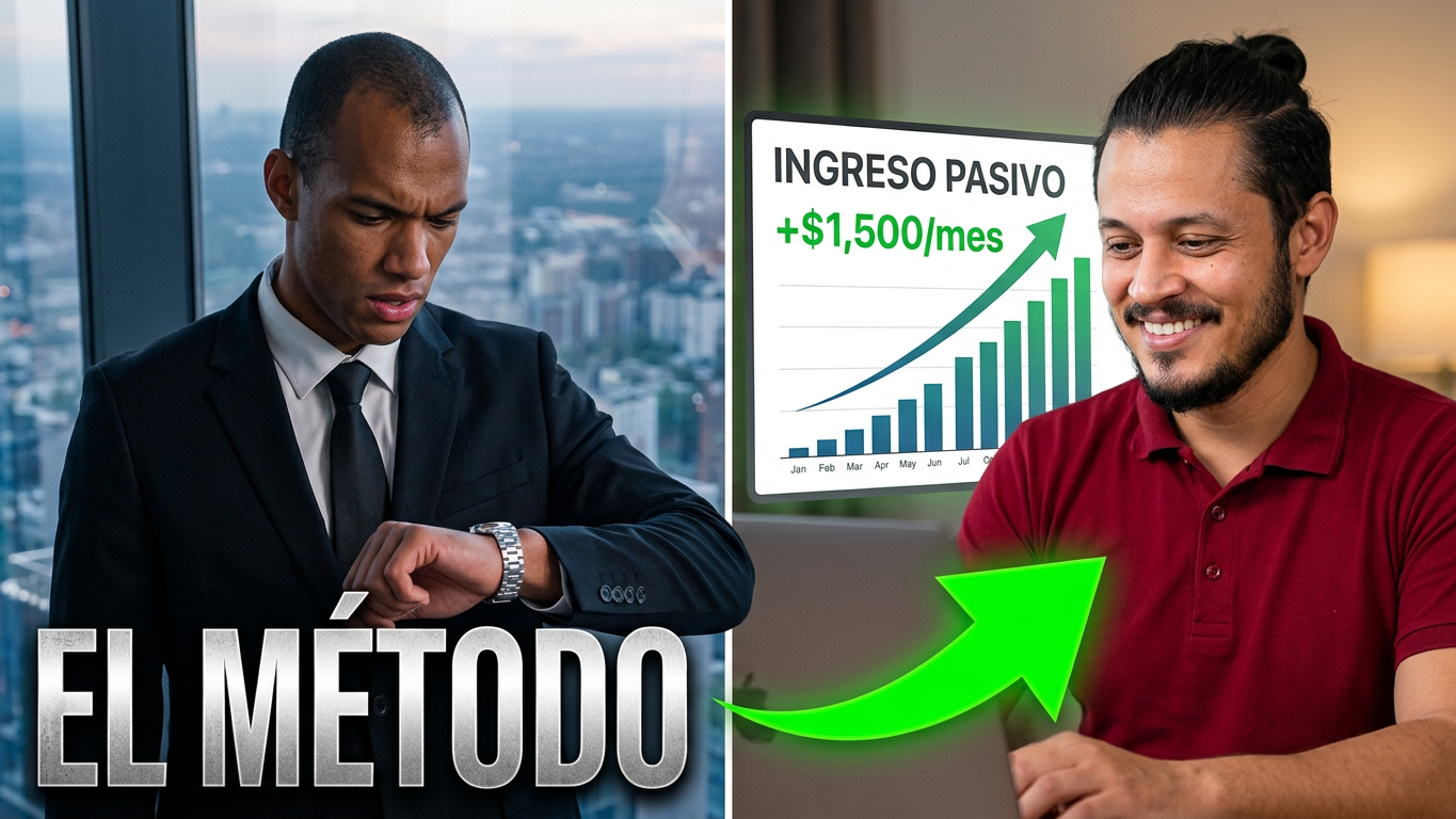 El Método: de cambiar horas por dinero a generar ingreso pasivo con IA